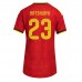 Belgia Michy Batshuayi #23 Hjemmedrakt Dame VM 2026 Korte ermer